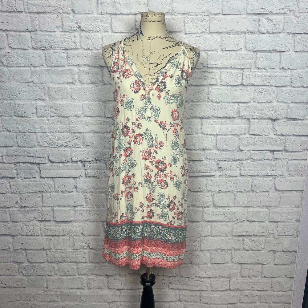 Skies Are Blue Floral Dress Size Medium Style # 92556